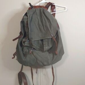 Vintage Swiss Army Backpack M39 Knapsack